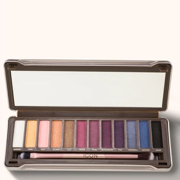 BRAND NEW ELLEN TRACY 12 EYESHADOW PALETTE - Picture 1 of 11